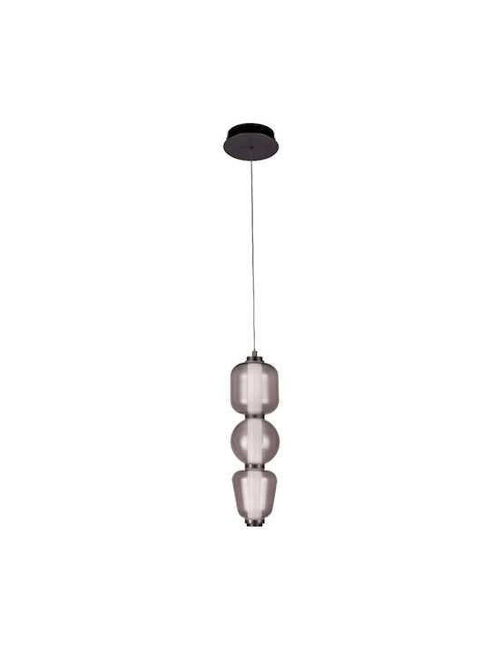 Zambelis Lights Κρεμαστό Φωτιστικό LED Μαύρο 23269